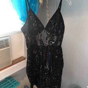 Black Sparkly Dress